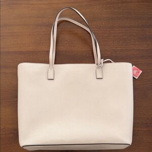 Kate Spade Cream Tote Bag